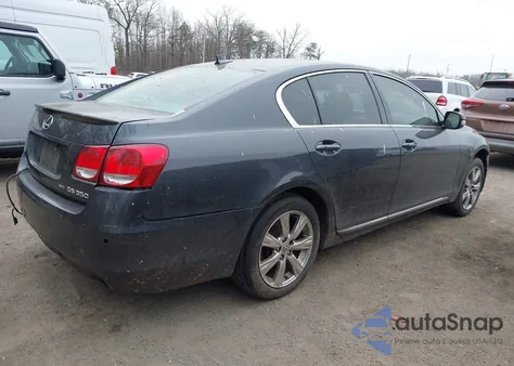 2008 Lexus Gs 350 from USA, damaged, VIN JTHCE96S480013369